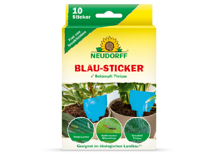 NEUDORFF Blau-Sticker